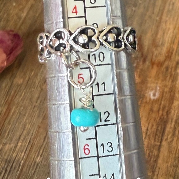 Alquimia Silver Ring with Turquoise Accent - Picture 2 of 2